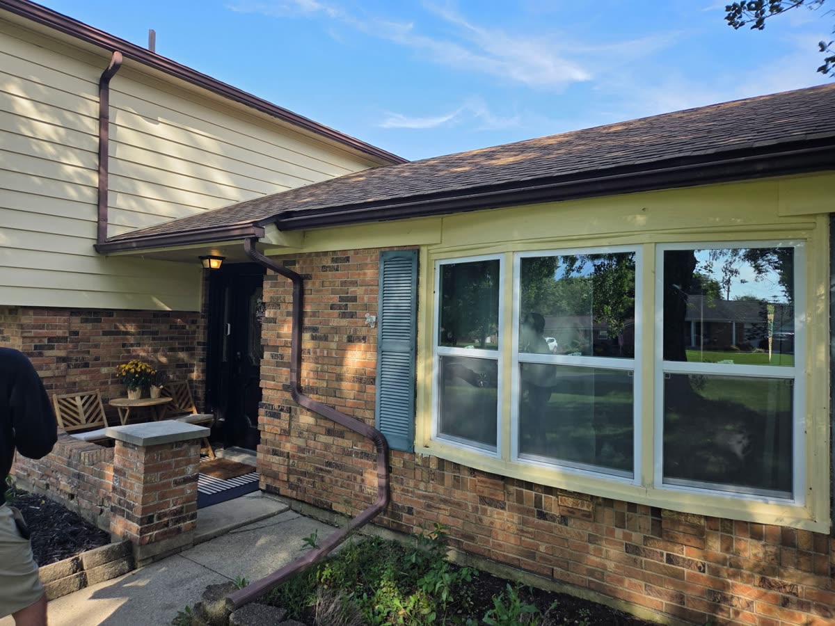 Project 1 before gutter install